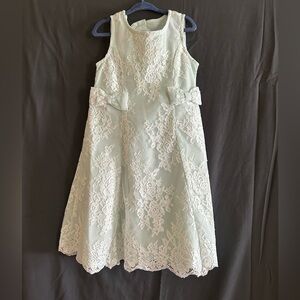 Gymboree Mint Lace Formal Kids Dress